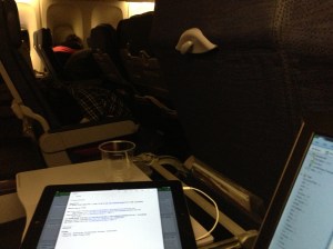 Friday night in the air